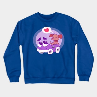 Putt Putt and his pal Pep Crewneck Sweatshirt